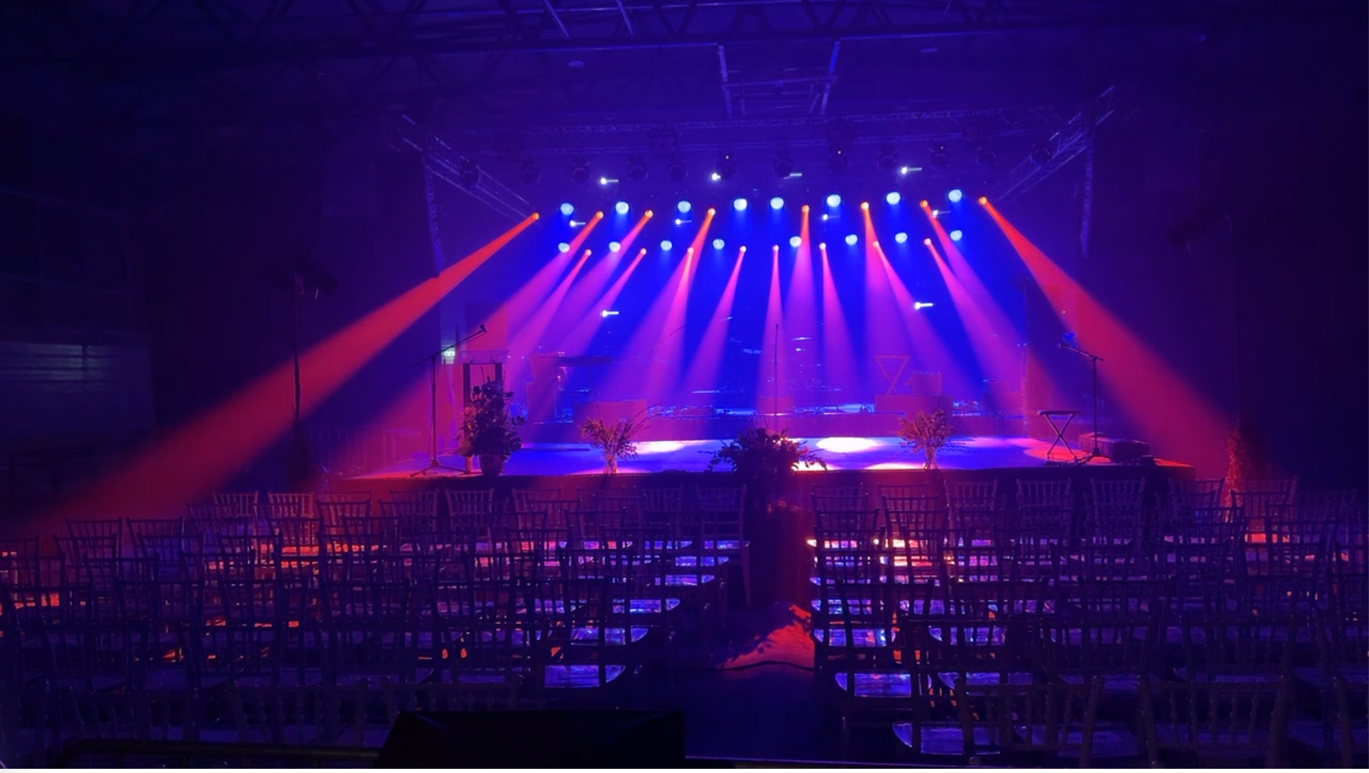 Event lighting alternate view